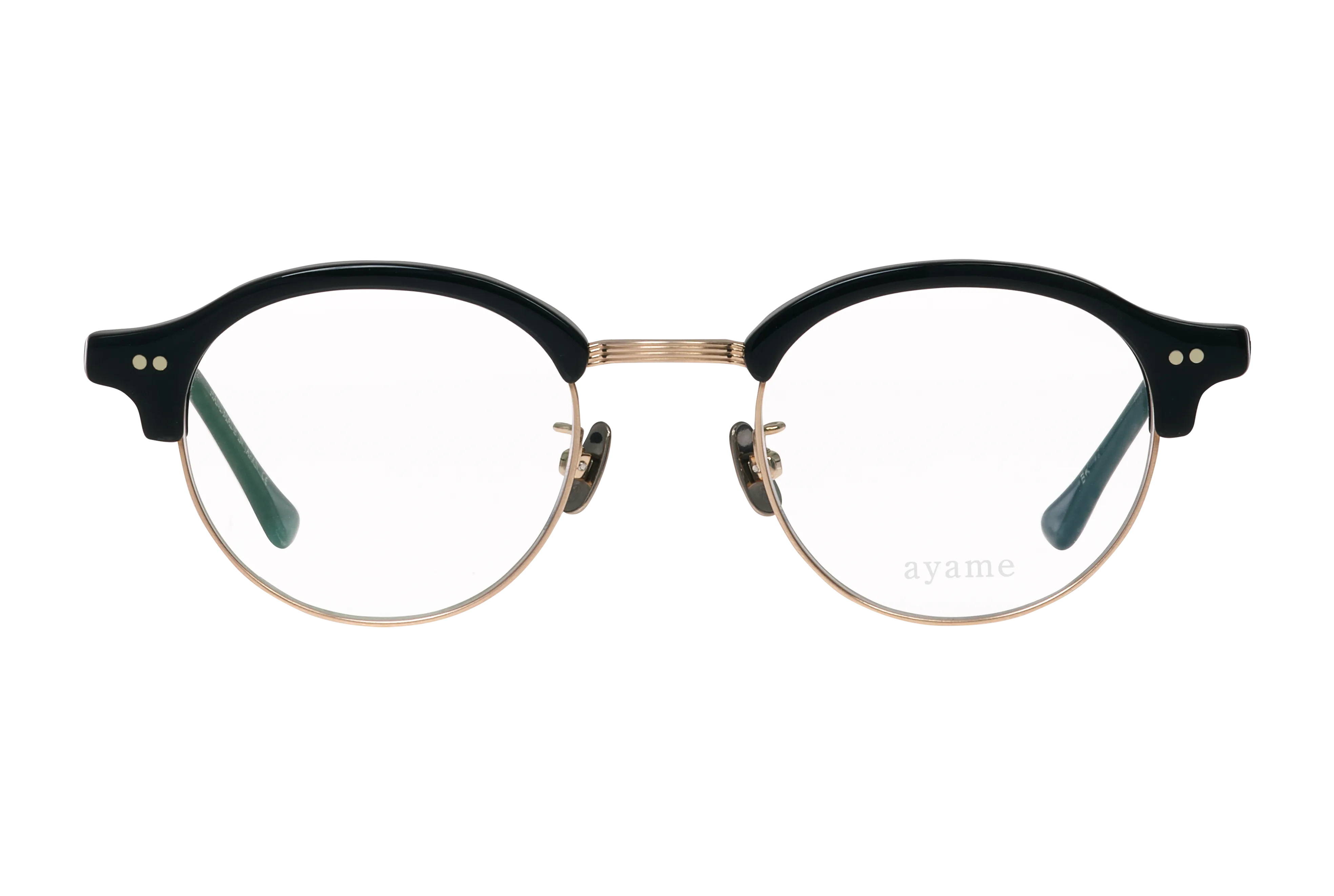 アヤメayame クラブオーclub o 伊達眼鏡メガネサングラス ayame2024EC_CLUB-O_BK_2_resz.