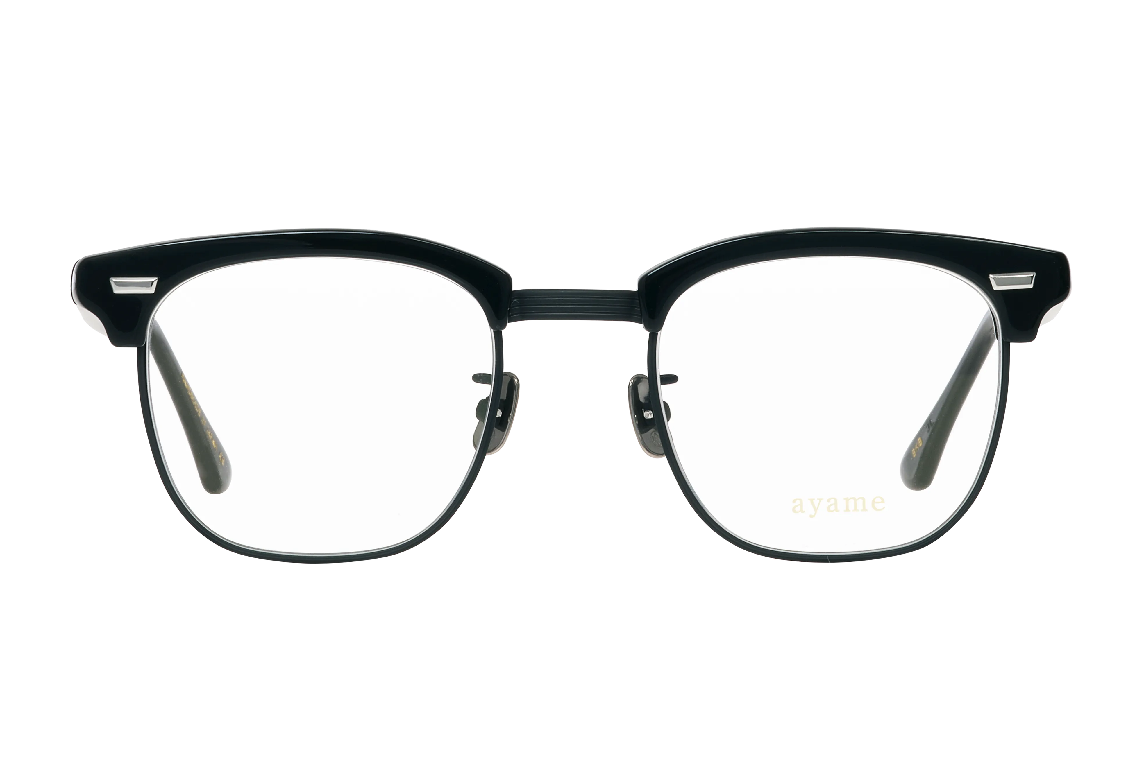 CLUB-S Black_optical | アヤメ クラブエスブラック_メガネ ayame