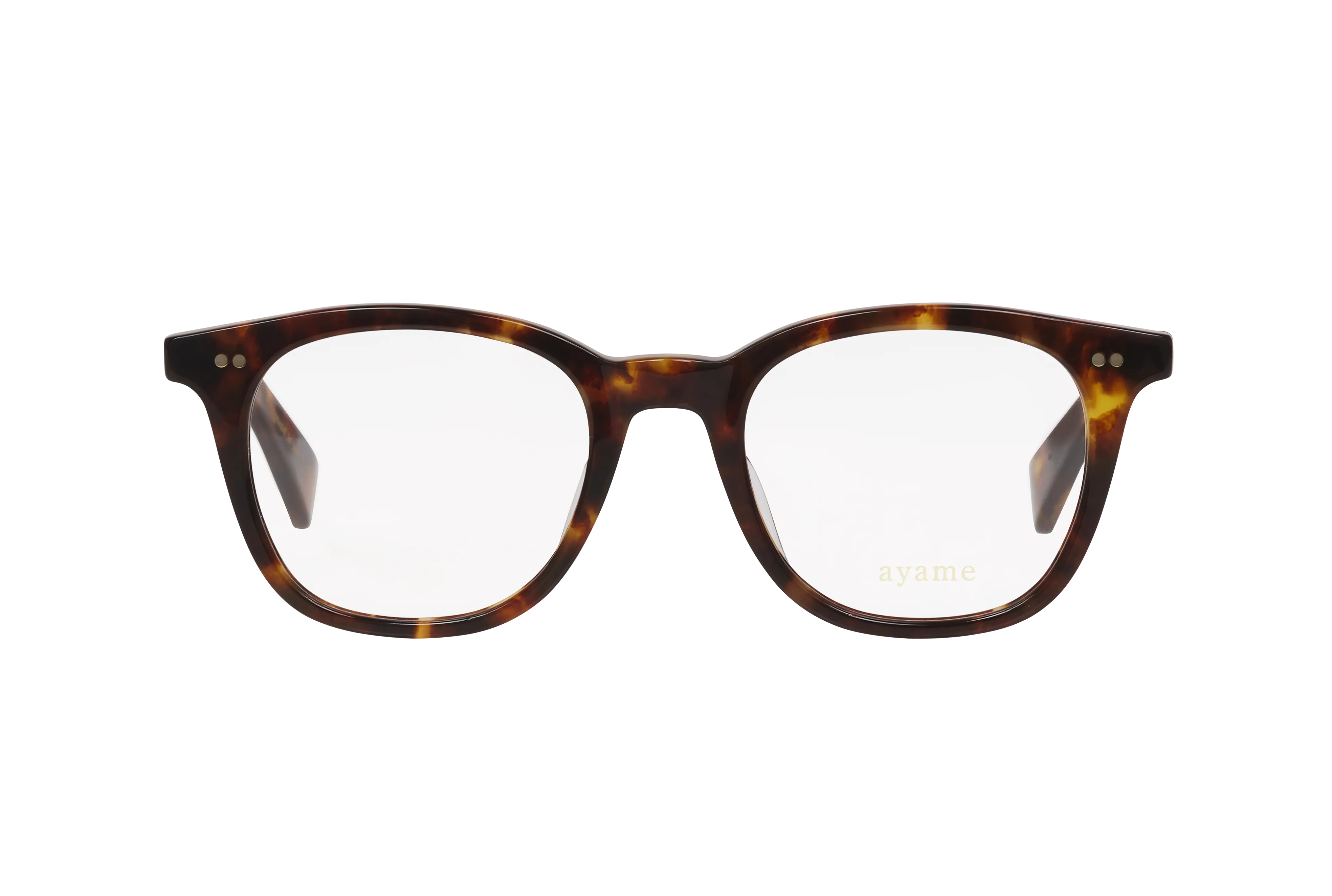 別注 ayame eyewear ブラウン 眼鏡 FOCUS-optical | アヤメ フォーカス_メガネ ayame online store