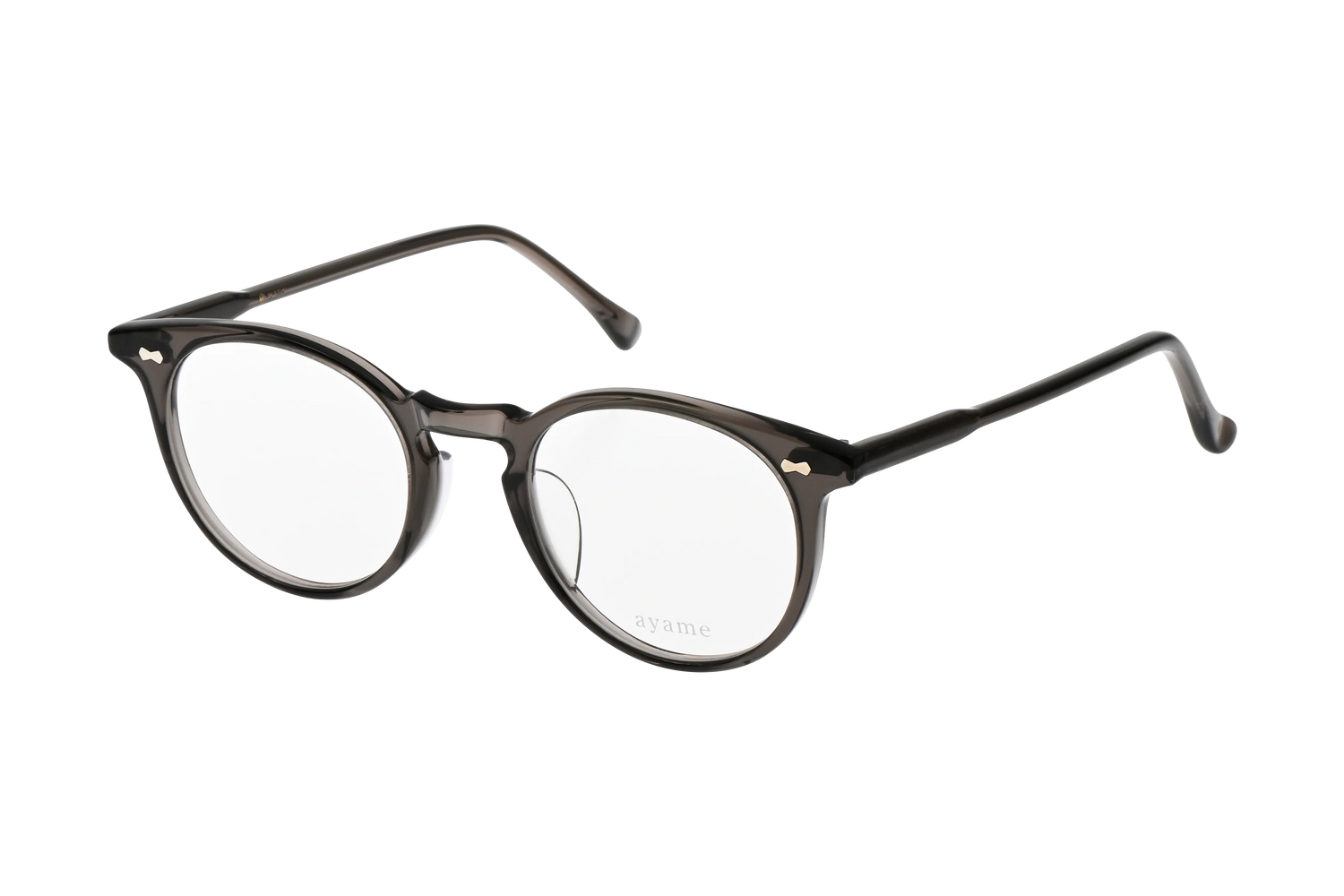 美品】ayame boston 度無しクリアレンズ アヤメ ボストン 美品】ayame boston 度無しクリアレンズ アヤメ ボストン