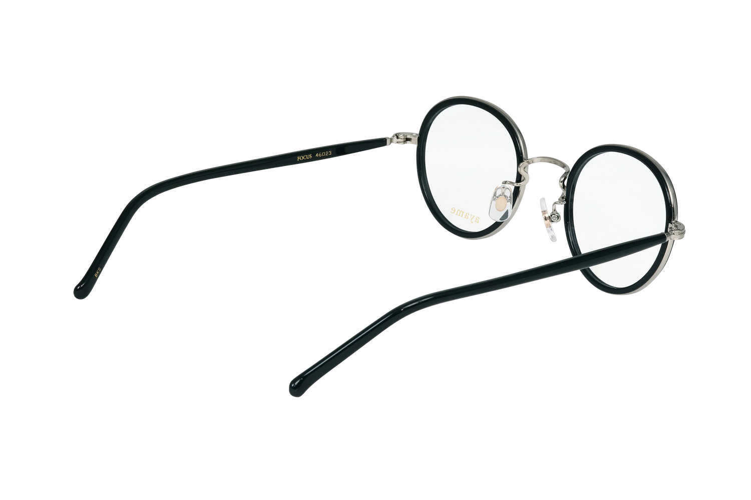 【ayame】 FOCUS フォーカス(Black/Silver) FOCUS-optical | アヤメ フォーカス_メガネ ayame online store