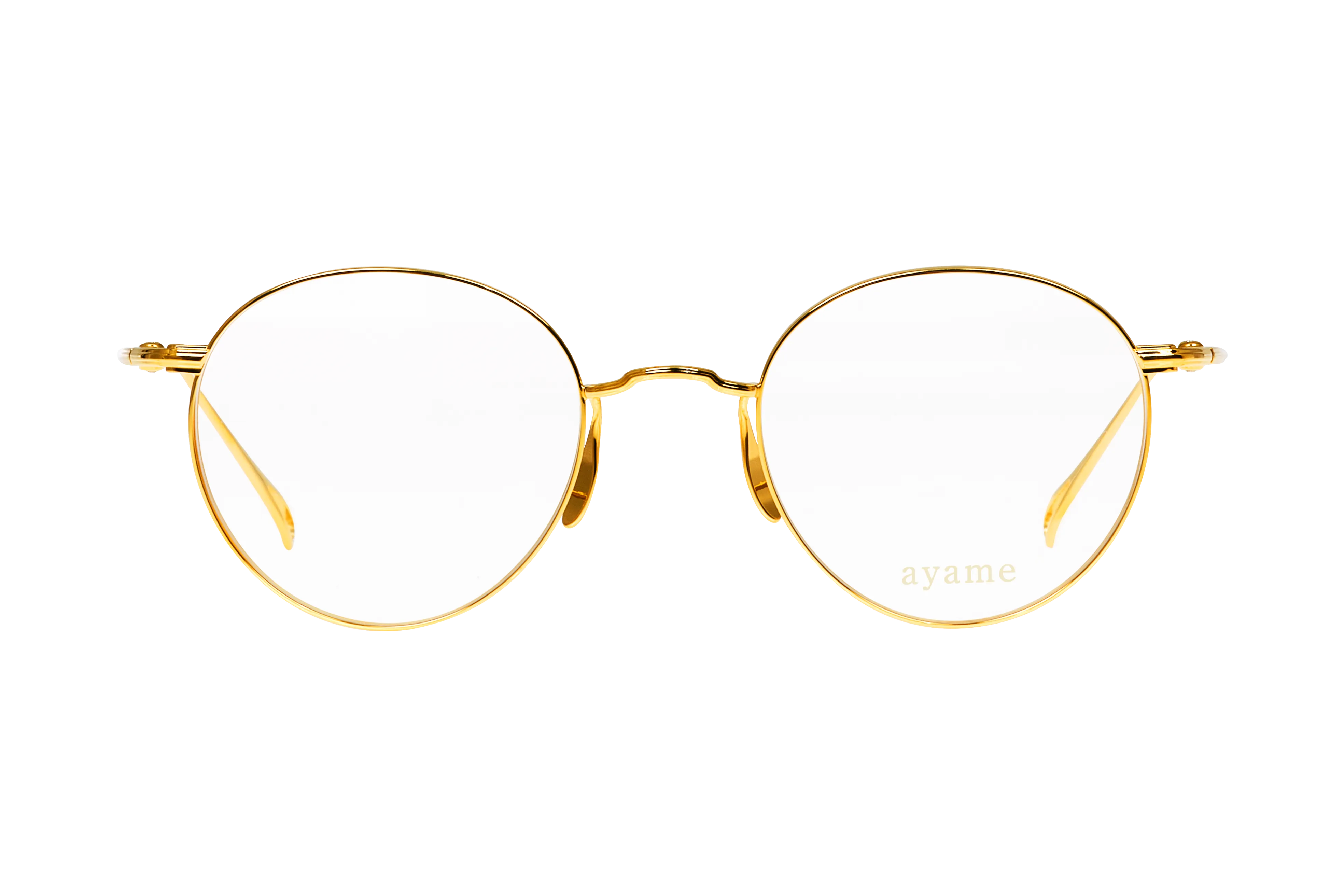 サングラス+メガネ ayame MANRAY45 Antique Gold MANRAY45 | アヤメ マンレイ45_メガネ ayame online store