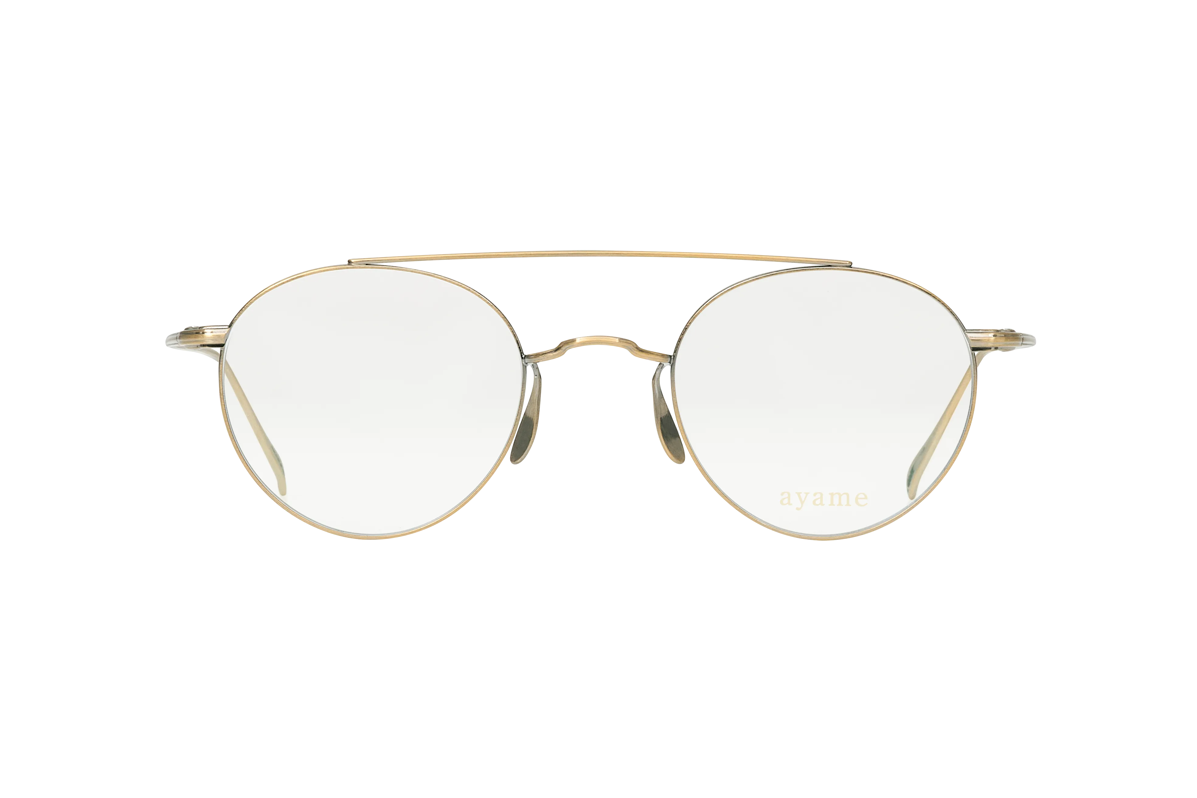 小物 ayame manray 46-21 ayame MANRAY 46 Eyeframe - Titanium – unexpected store